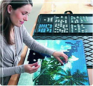 Ravensburger Puzzle Storage System - Ideal for Puzzles up to 1000 Pieces