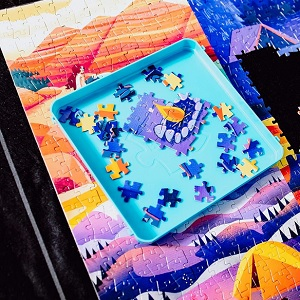 travel with jigsaw puzzles