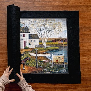 display finished jigsaw puzzles