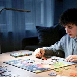 best lighting for jigsaw puzzles