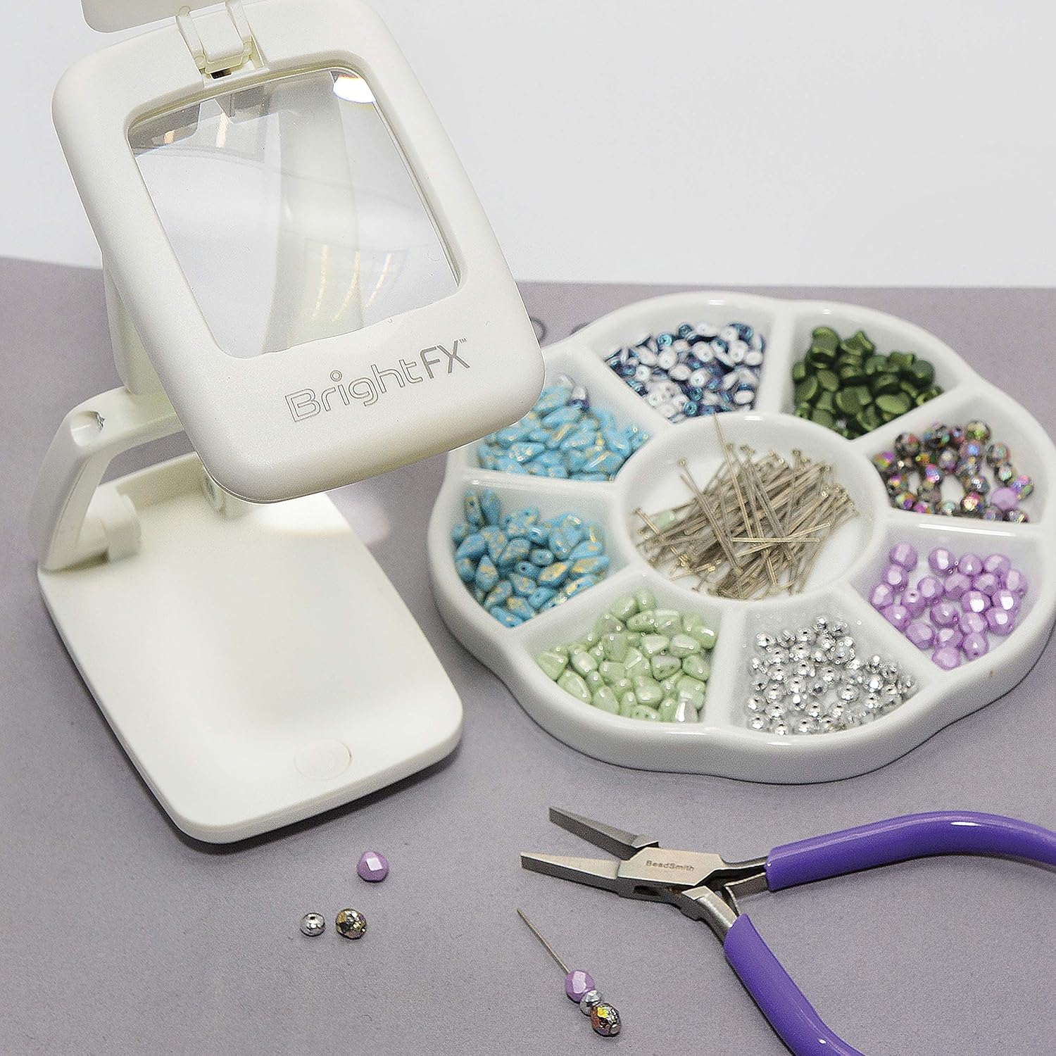 LED Light and Magnifier